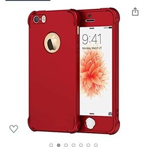 NWOT iPhone 5/5S /SE 2016 Case 2 Screen Protectors